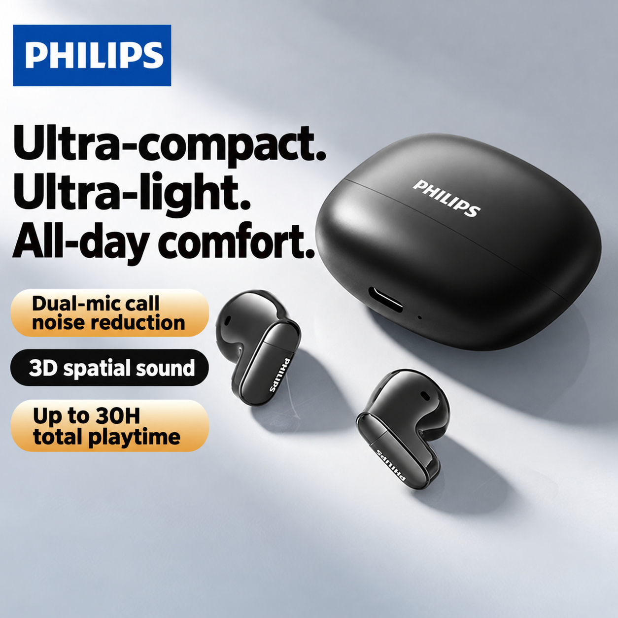 PHILIPS True Wireless Earbuds TAT2169 2