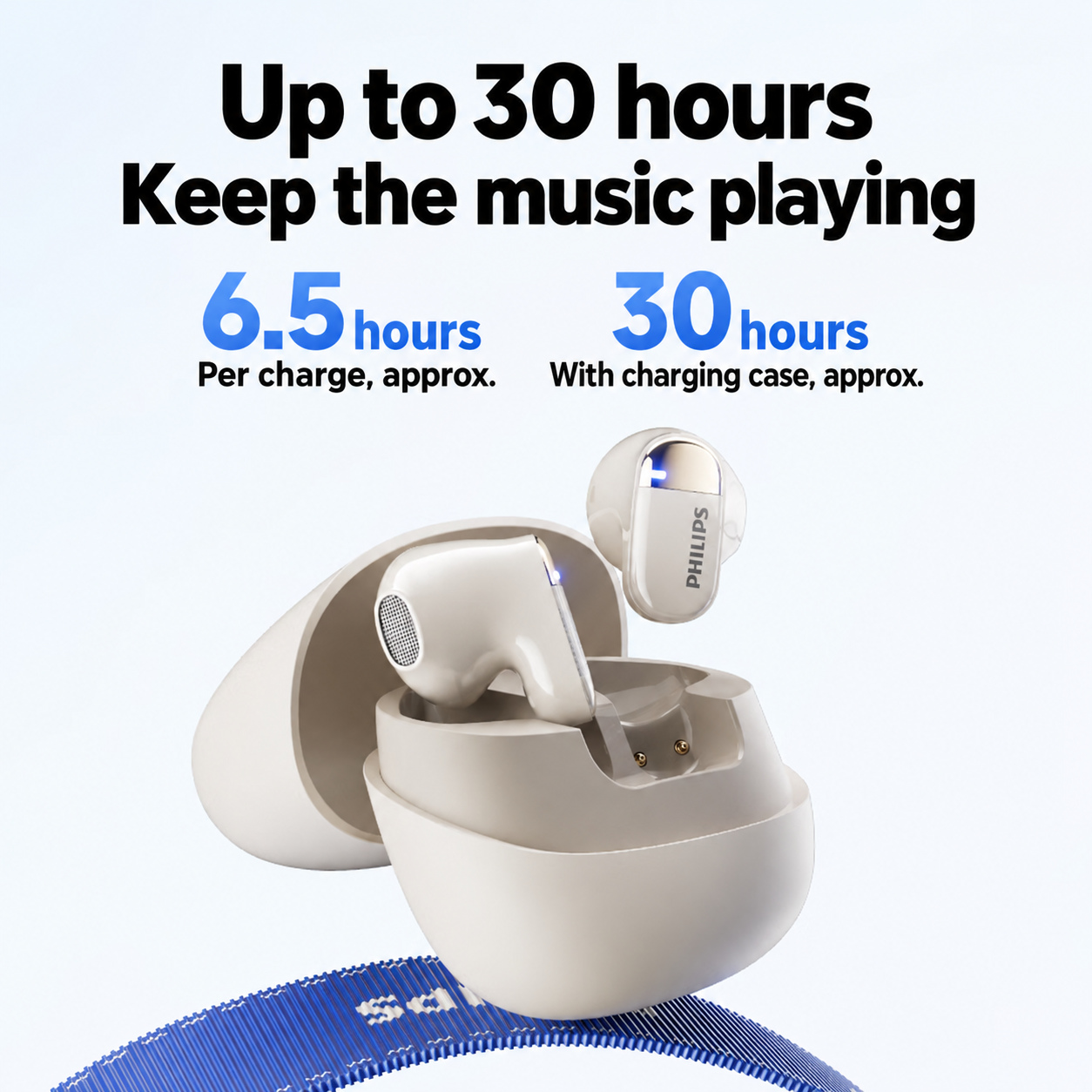 PHILIPS True Wireless Earbuds TAT2169 3