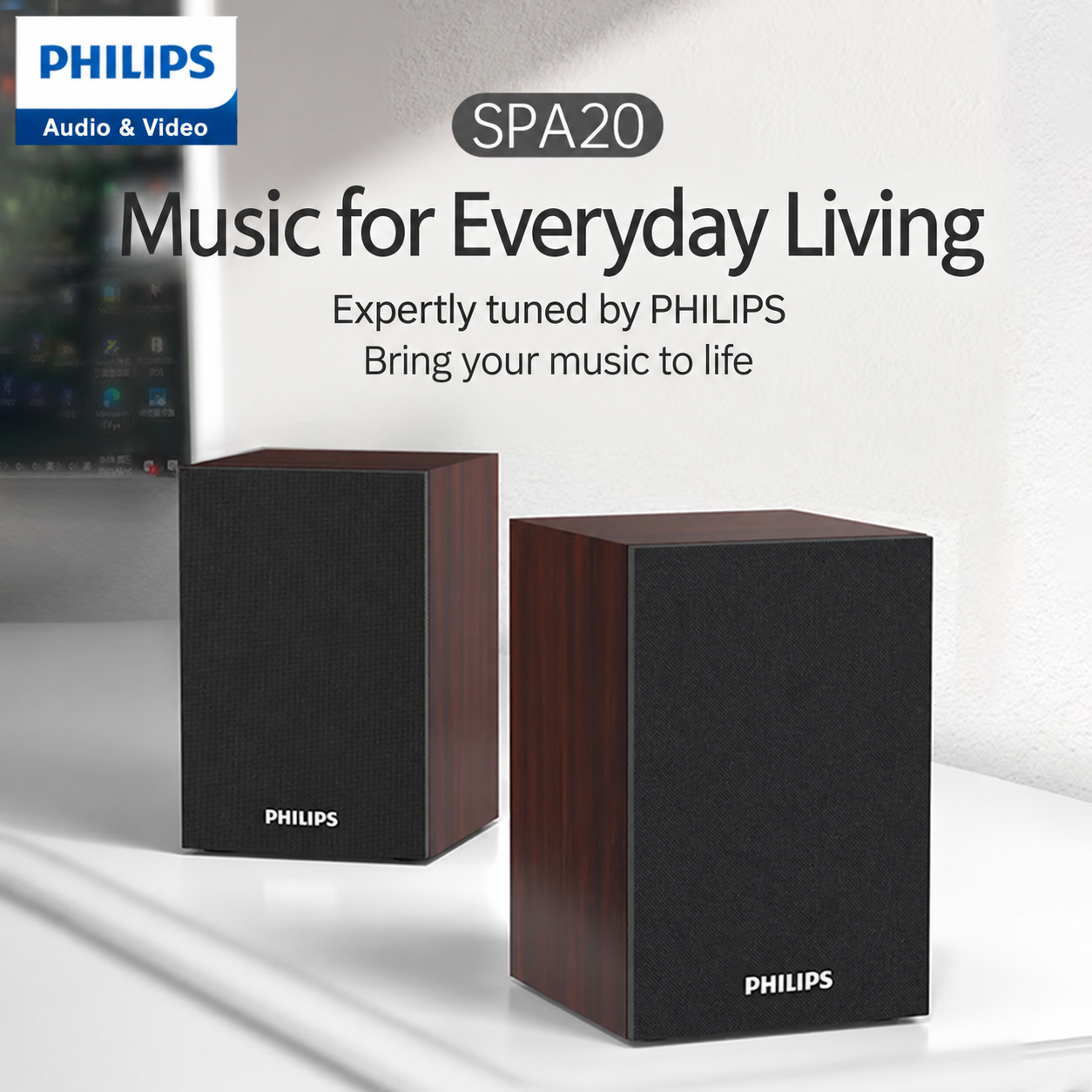 PHILIPS Computer Speakers SPA20 Classic 4