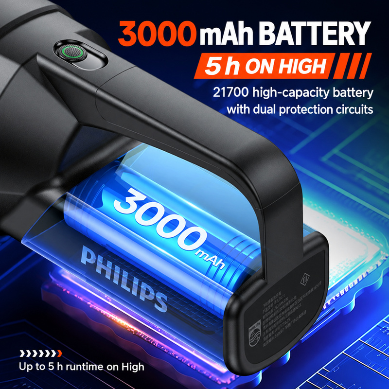 PHILIPS High-Brightness Flashlight SFL3121 5