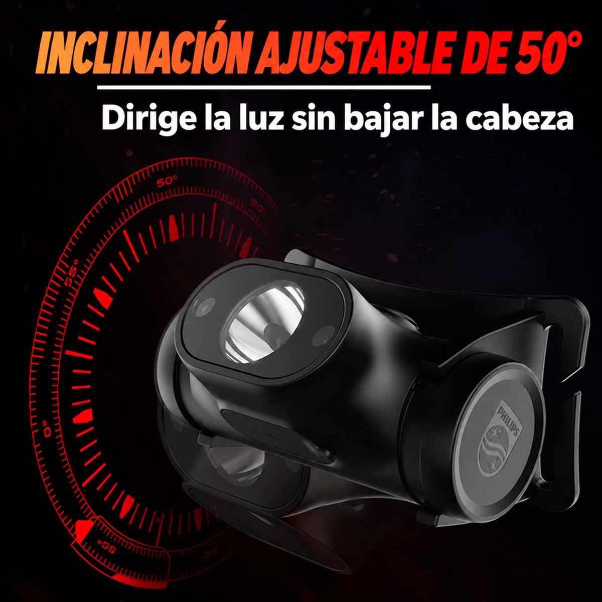 PHILIPS Rechargeable Headlamp SFL1851 5