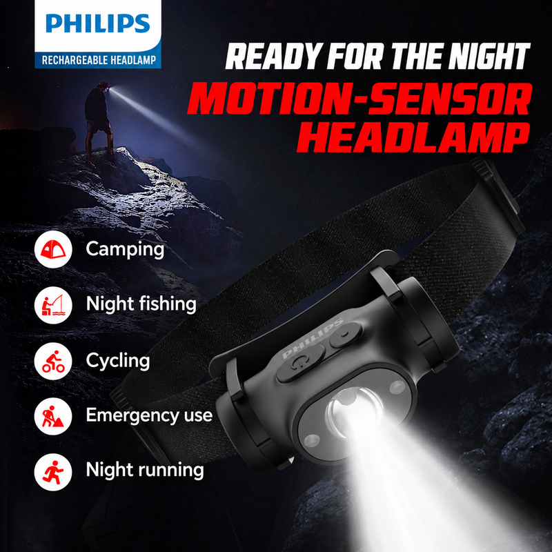 PHILIPS Rechargeable Headlamp SFL1851 2