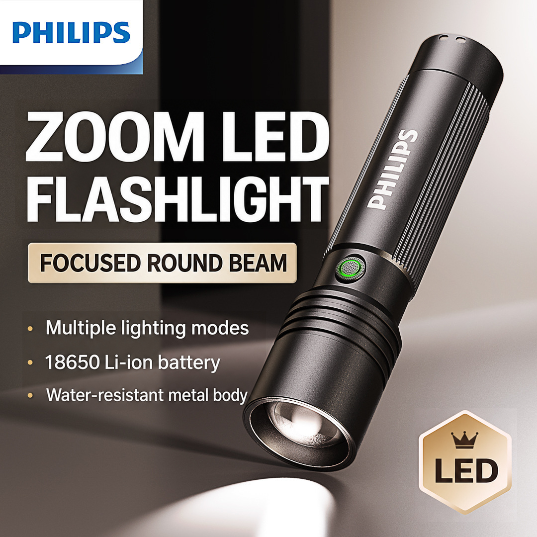 PHILIPS High-Brightness Flashlight SFL2146 3