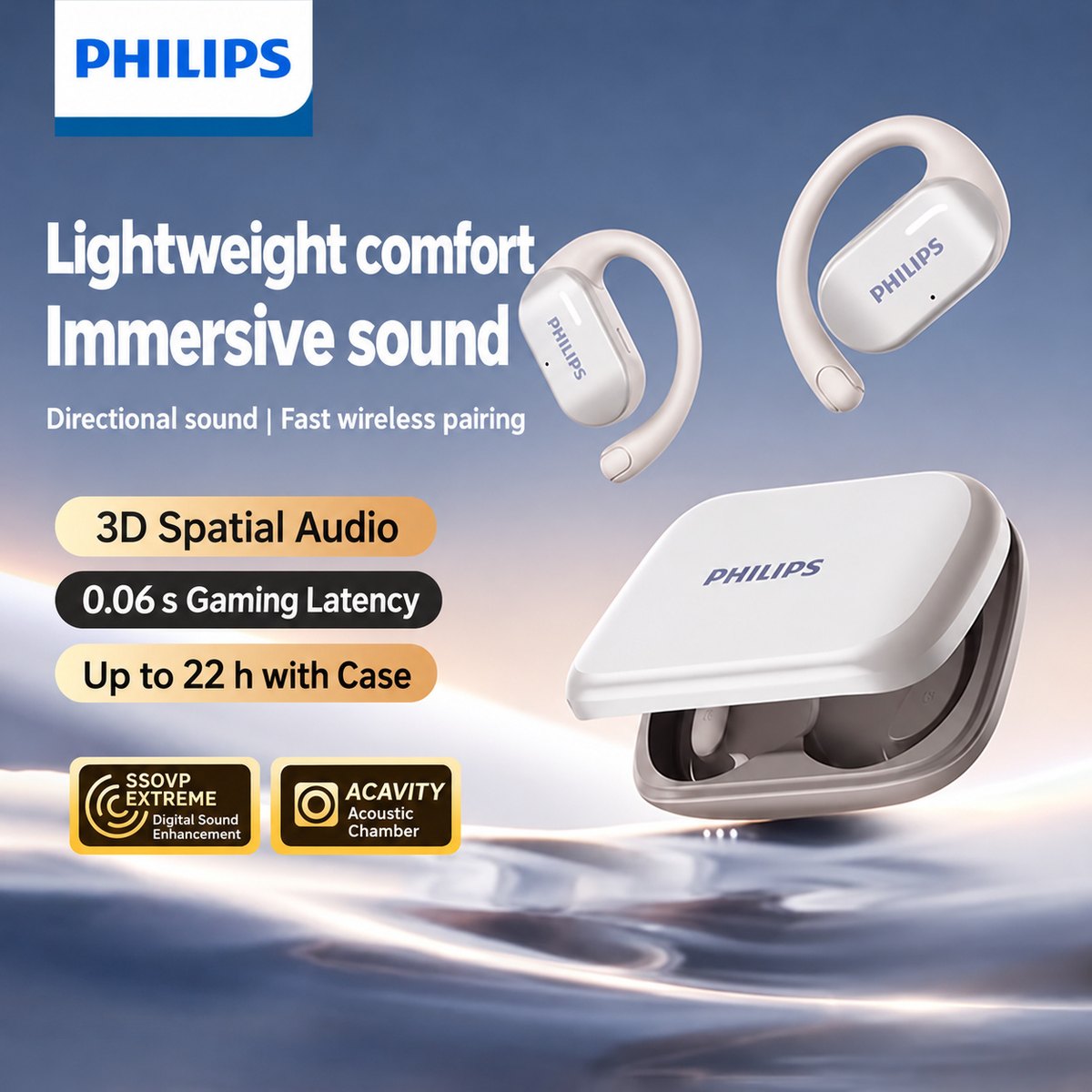 Philips TAT1769 Bone Conduction Headphones 3