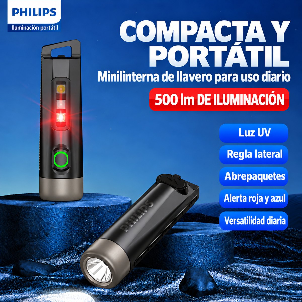 PHILIPS High-Brightness Flashlight SFL1121 2