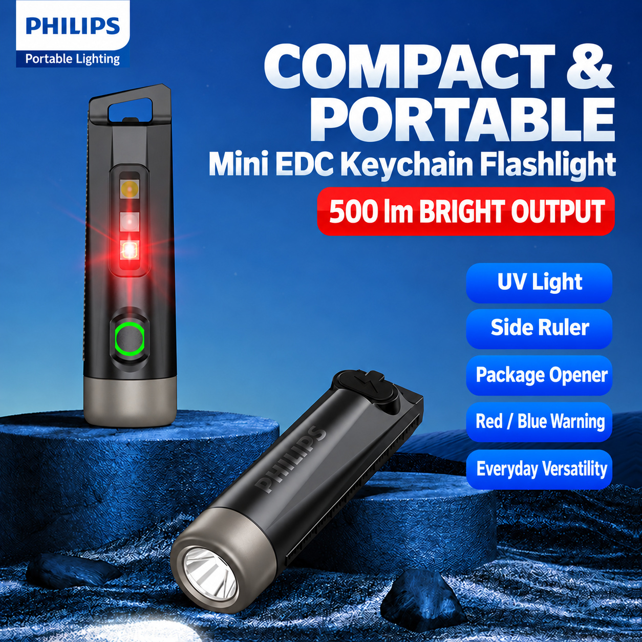 PHILIPS High-Brightness Flashlight SFL1121 2
