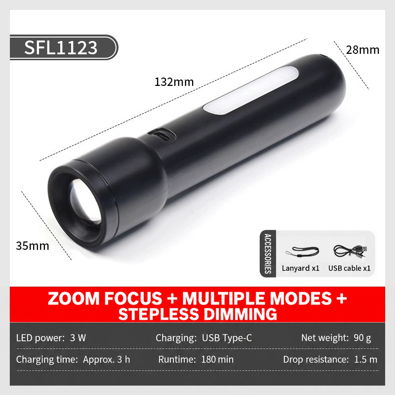 PHILIPS High-Brightness Flashlight SFL1123 4