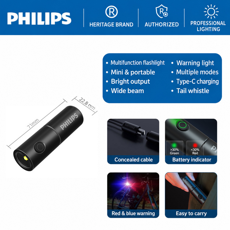 PHILIPS High-Brightness Flashlight SFL1126 5