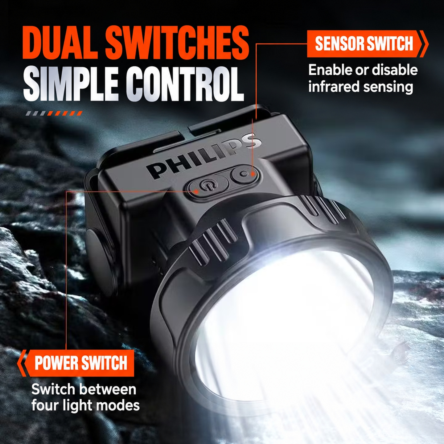 PHILIPS Headlamp SFL1342RH 4