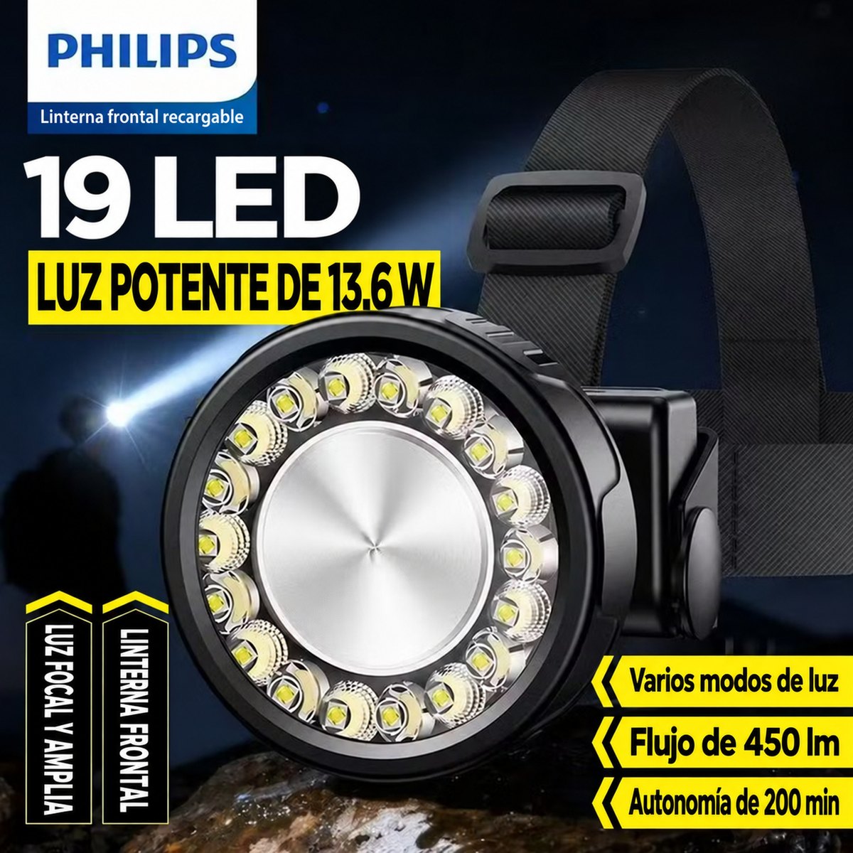 PHILIPS Headlamp SFL1342RHP 2