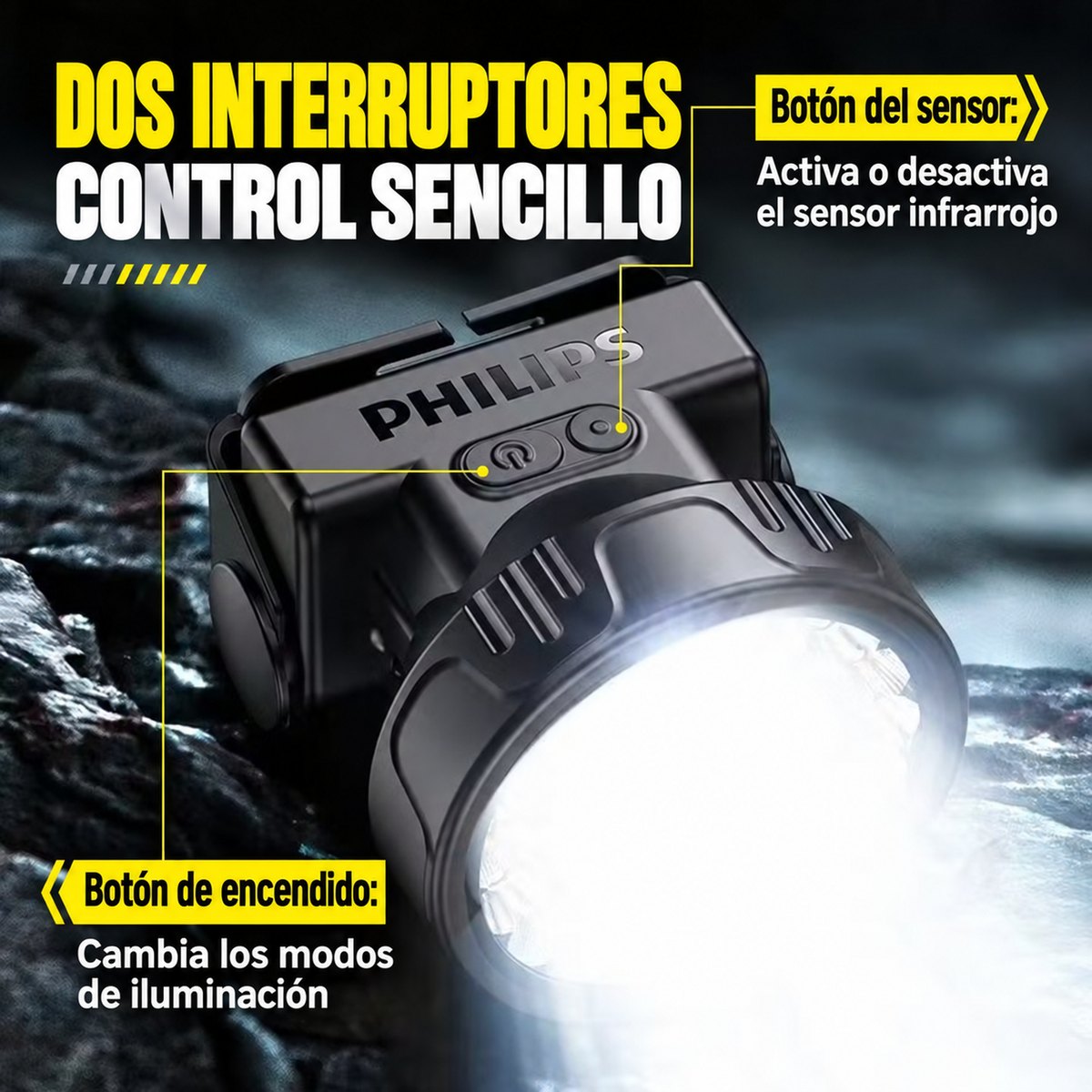 PHILIPS Headlamp SFL1342RHP 4