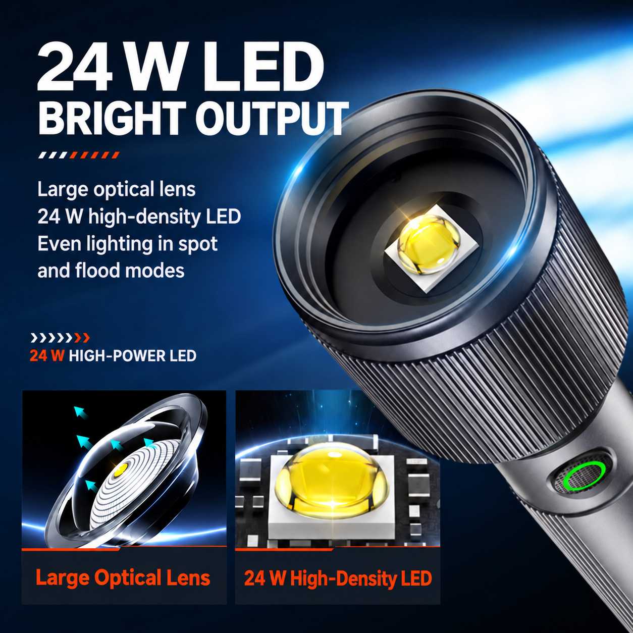 PHILIPS High-Brightness Flashlight SFL2142 5