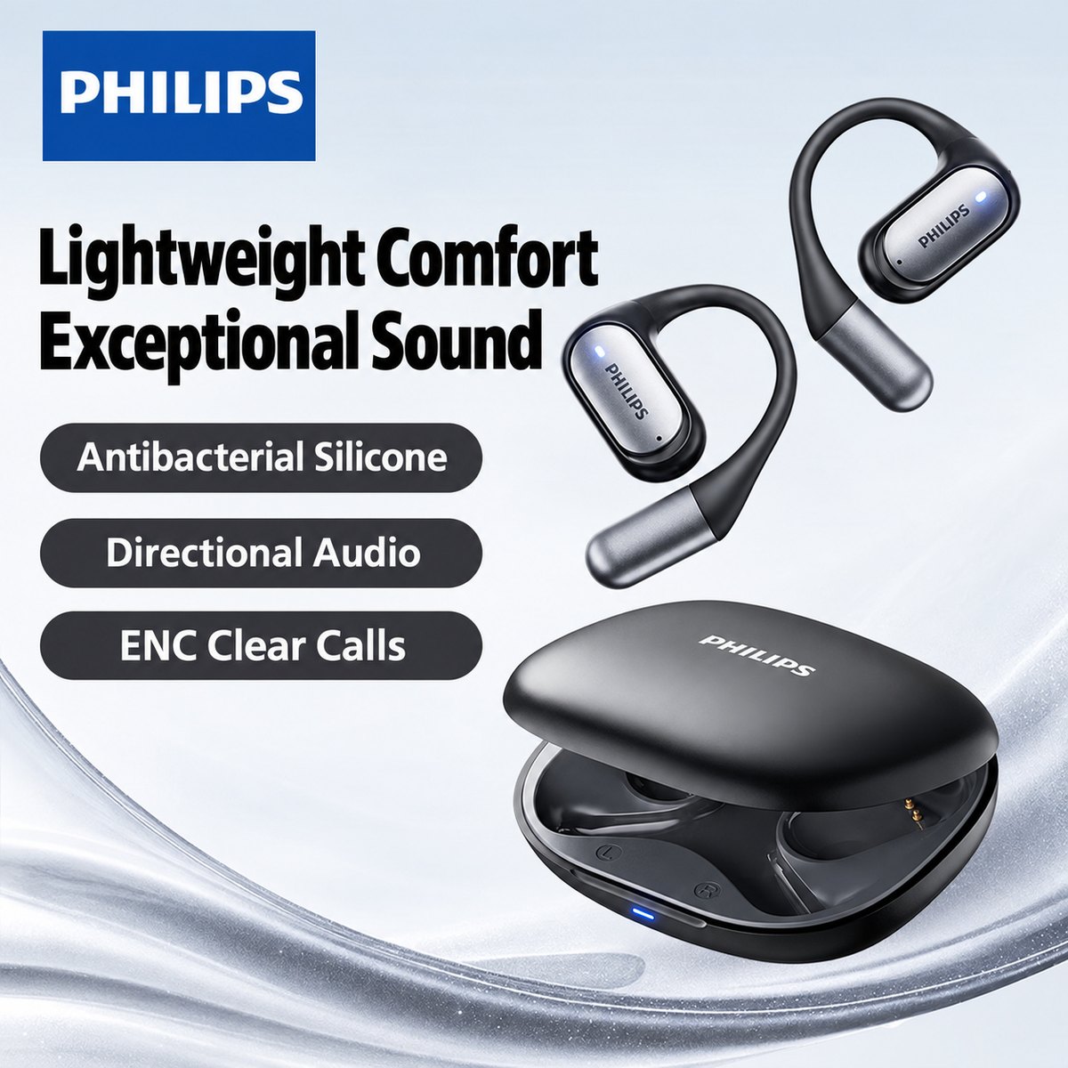 PHILIPS Open-Ear Sports Earphones TAA3719 2