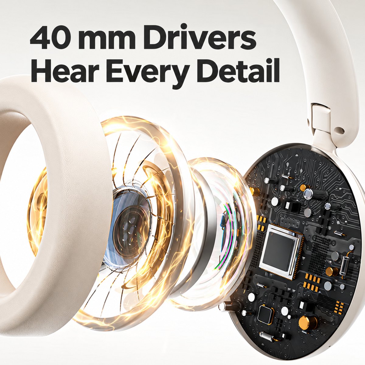 PHILIPS Wireless ANC Headphones TAH3020 5