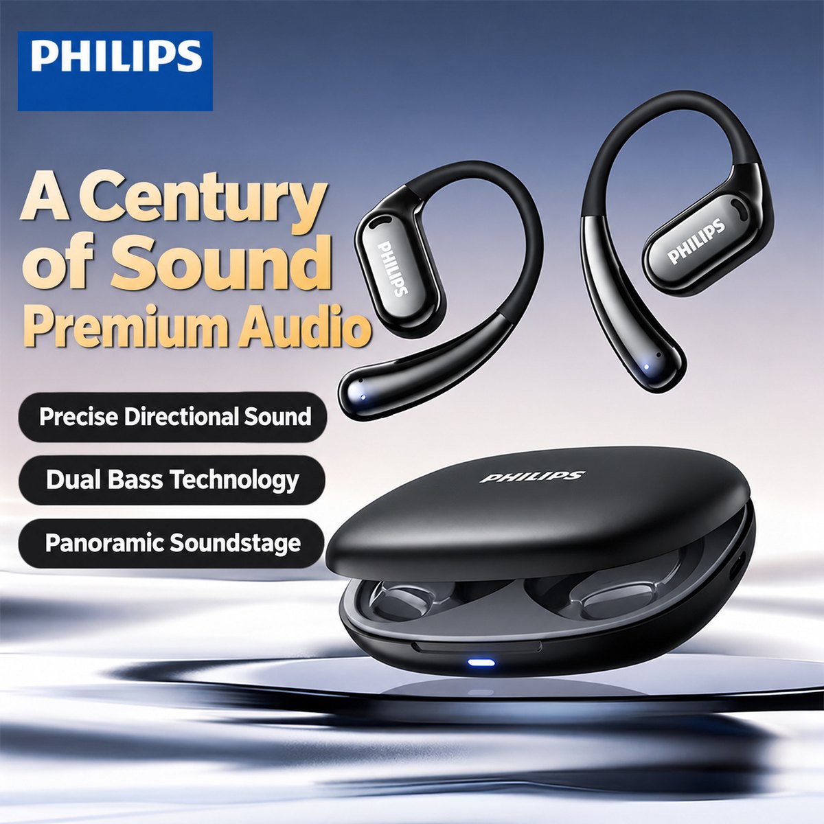 PHILIPS Open-Ear Earphones TAT3739 2
