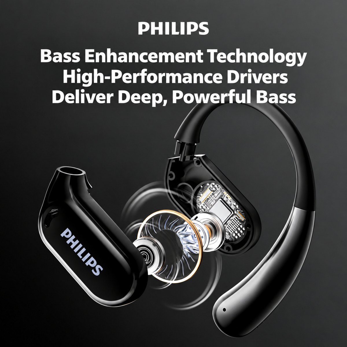 PHILIPS Open-Ear Earphones TAT3739 5