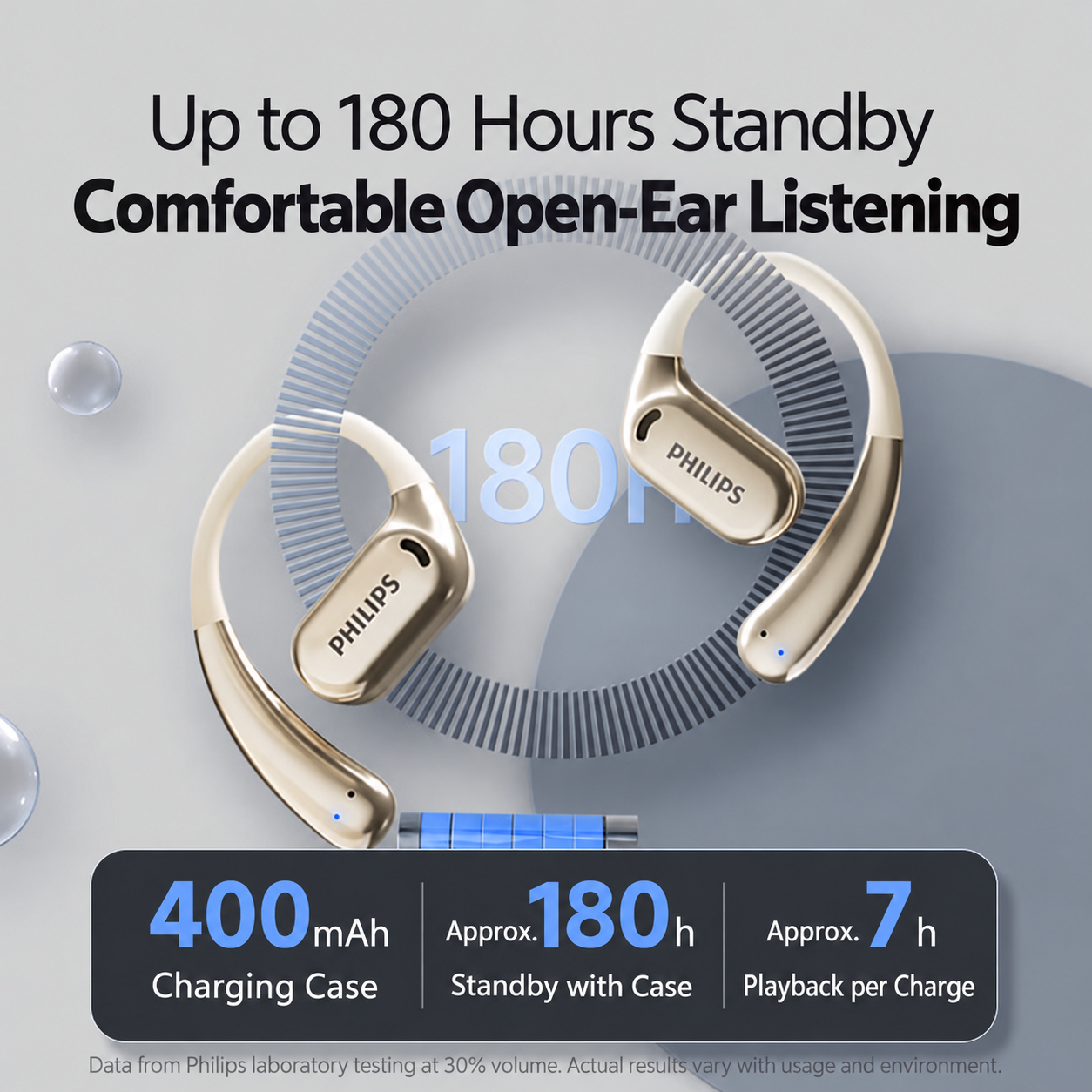 PHILIPS Open-Ear Sports Headphones TAT3739 4