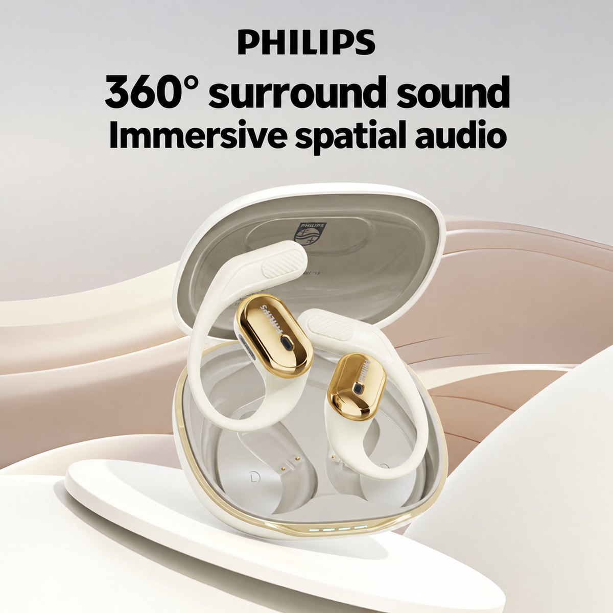 PHILIPS Open-Ear Wireless Earbuds TAT3759 5