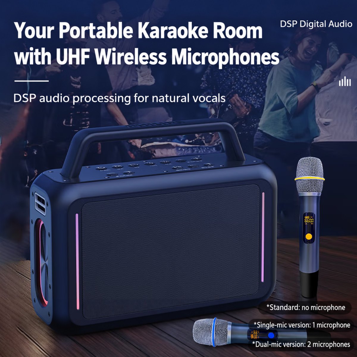 PHILIPS Karaoke Speaker SD228 3
