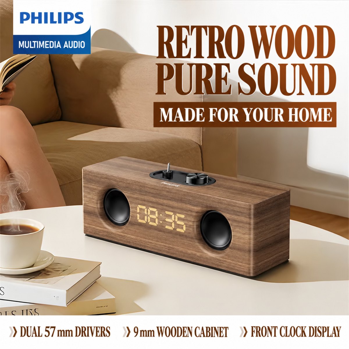 PHILIPS Desktop Speaker SPA3909 2