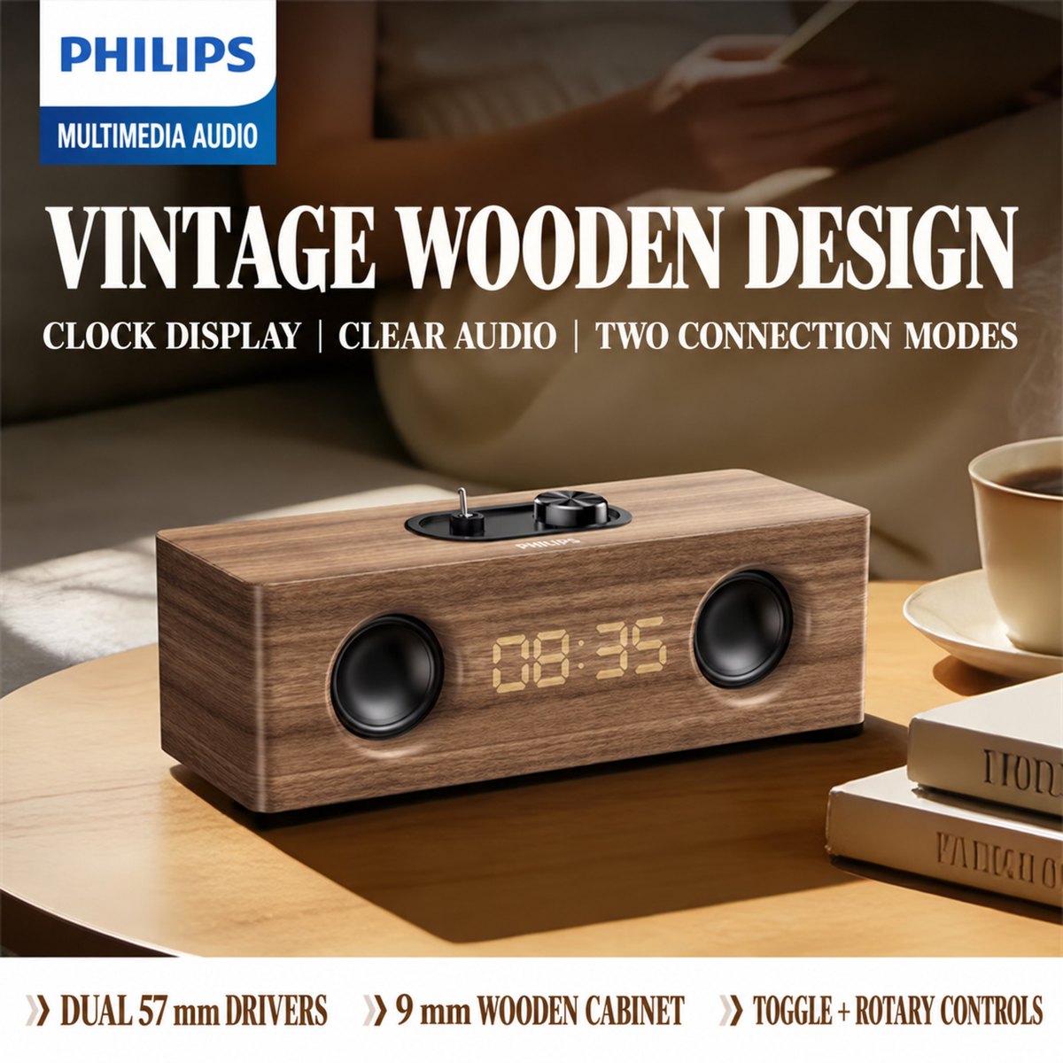 PHILIPS Desktop Speaker SPA3909 3