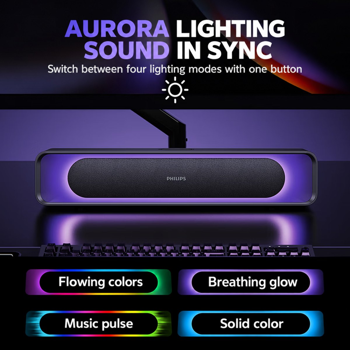 PHILIPS Gaming Speaker SPA4110 5