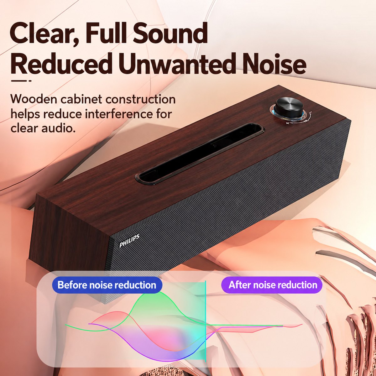 PHILIPS Computer Speaker SPA3808 5