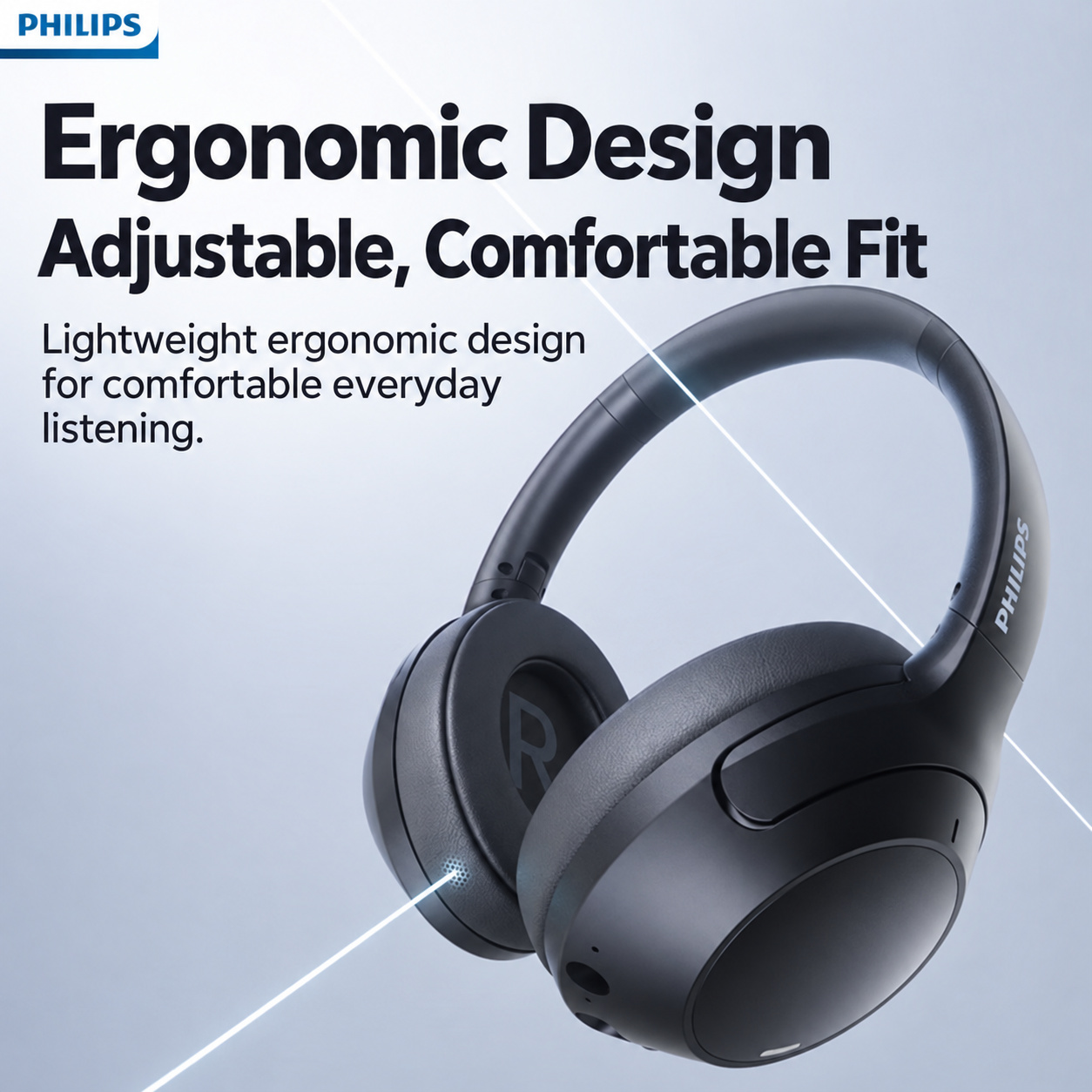 PHILIPS Wireless Headphones TAH2020 3