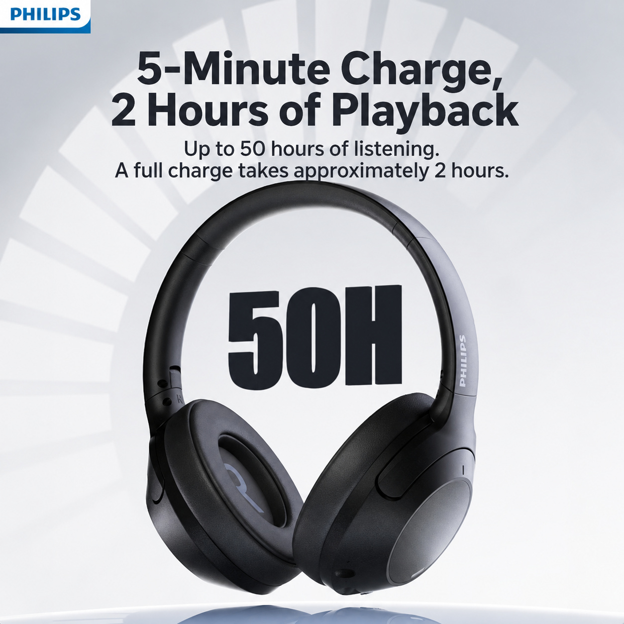 PHILIPS Wireless Headphones TAH2020 4