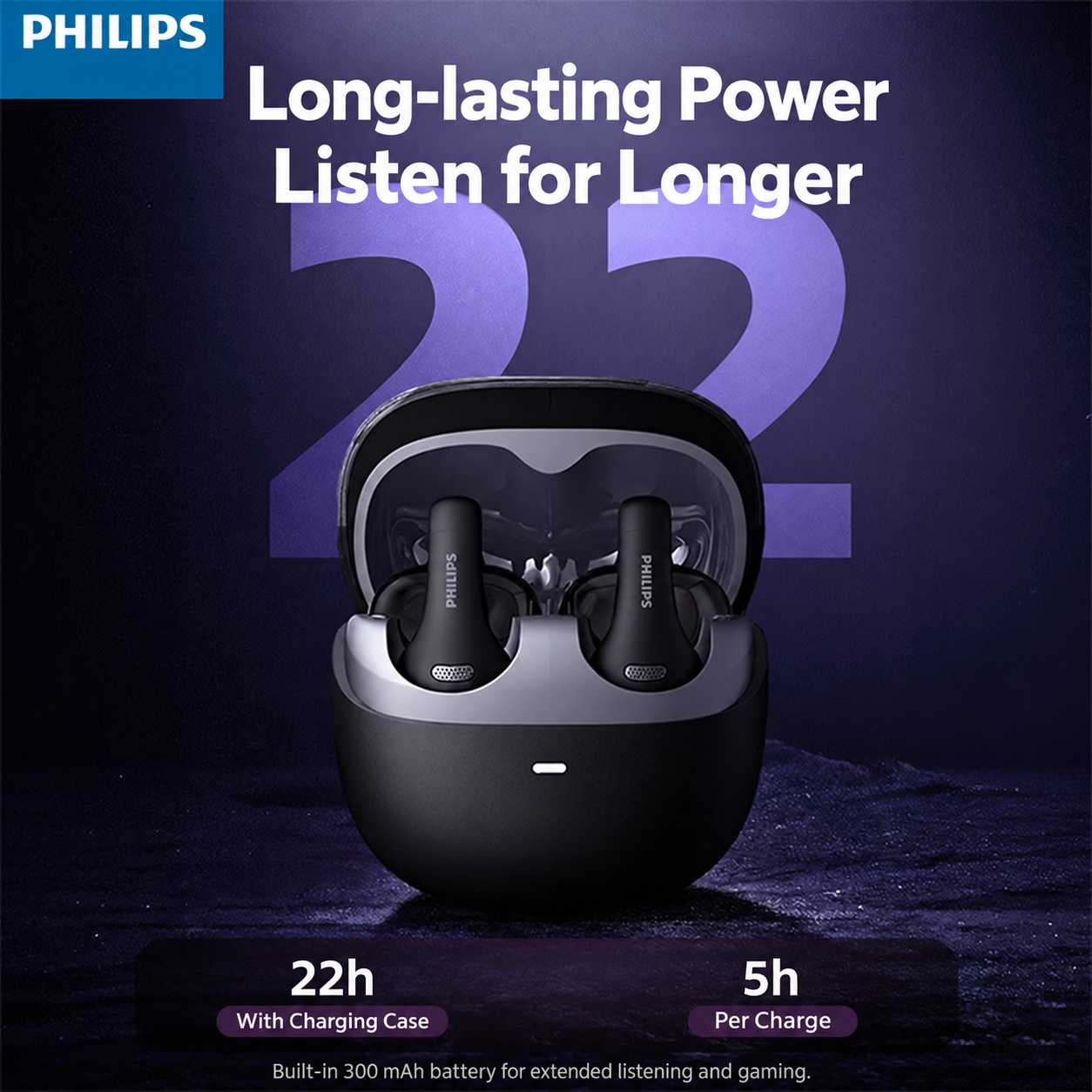 PHILIPS Clip-on Earphones TAQ2420 3